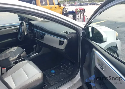 2016 Toyota Corolla Le из США, поврежденный, VIN 2T1BURHE0GC683786